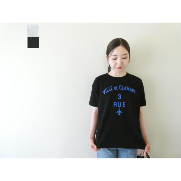 【SALE】7th GATE(セブンスゲート) ベーシックプリントTee VILLE DE CLAMART(G-271054)※セール商品の為、送料無料サービス対象外