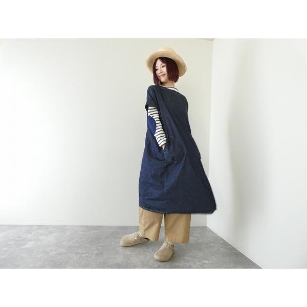 快晴堂(かいせいどう) Girl'sライトオンスデニム後ろポケWide