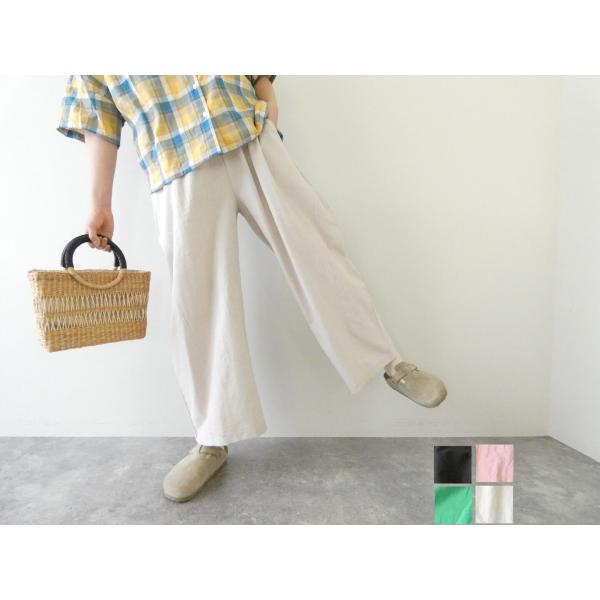 【SALE】vb コットンリネンコクーンパンツ(RE-2217)※セール商品の為、送料無料サービス対象外