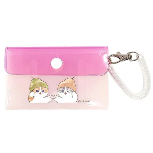 【商品概要】サイズ（約）：H72×W110×D28mm材質：PVC製造地：中国ボタンでつながるふたつのポーチ＝ふたごポーチがmofusandで登場！ 用途に合わせて取りはずしも可能で、自由な使い方ができます。【商品説明】【商品詳細】ブランド...