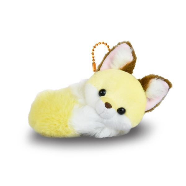 【商品概要】くるんと体を丸めている「キツネ」のぬいぐるみです。本体サイズ：9×13.5×9.5cm主な製造国：中国ボールチェーン付き【商品説明】【商品詳細】ブランド：アミュファン(AMUFUN)商品種別：動物商品名：ちょコンとキツネくるんと...