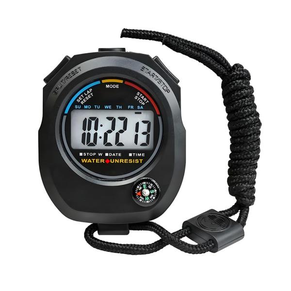 【商品概要】【1/100秒高精度】クロノグラフストップウォッチは1/100秒の段階的なクロノグラフを採用しており、時間を高精度に測定することができ、複数のイベントのために正確にクロノグラフすることができます。試合、ゲーム、テストなどのタイミ...