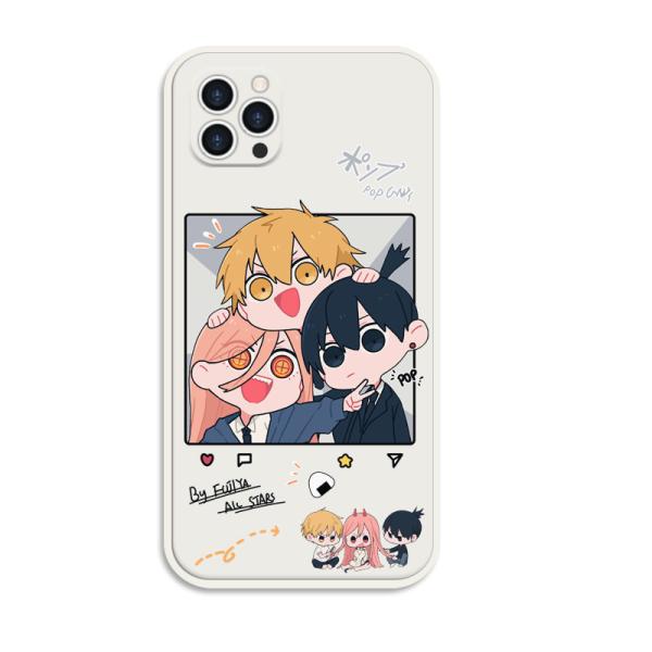 チェンソーマン Iphone ケース 可愛い シリコン ゴムケース Iphone13 Iphone 7 8 Plus Iphonex Iphone11 13 Pro Se 12 Mini スマホケース レンズ保護 新発売の