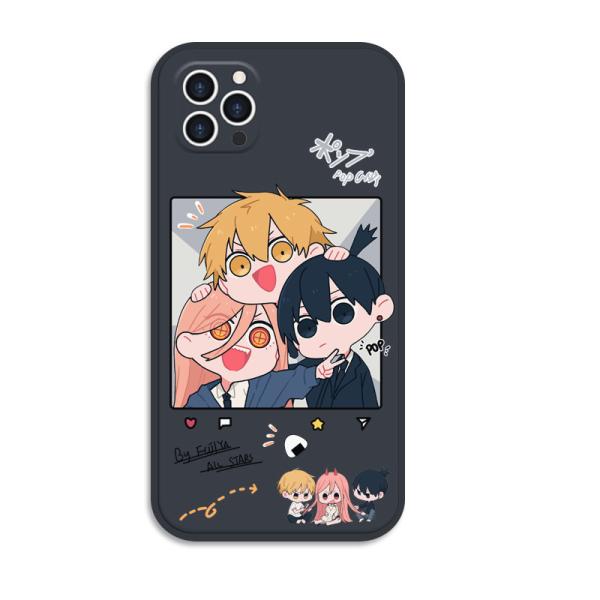 チェンソーマン Iphone ケース 可愛い シリコン ゴムケース Iphone13 Iphone 7 8 Plus Iphonex Iphone11 13 Pro Se 12 Mini スマホケース レンズ保護 新発売の