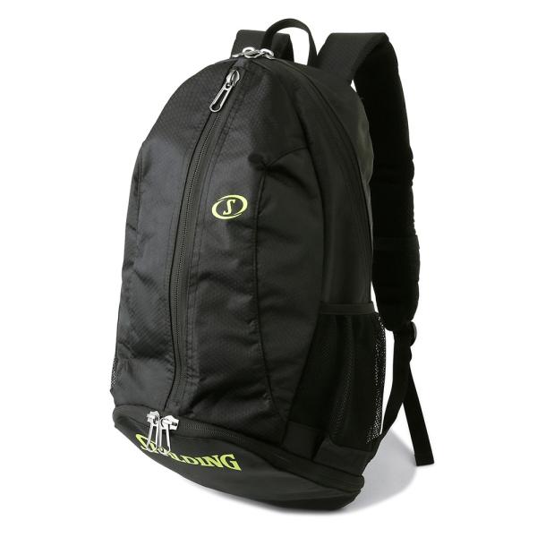 SPALDING（スポルディング） バスケットボール バッグ バックパック CAGER LIGHT LIME GREEN ケイジャーライト 【ライムグリーン】 42-004LG  リュックサック 32L 黄緑 黒  2021 {SK} spalding_42-004lg