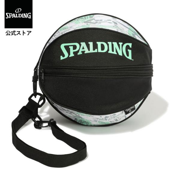 【公式】SPALDING スポルディング ボールバッグ グラフィティ ミント×ホワイト 49-001GMW バスケ ボールケース