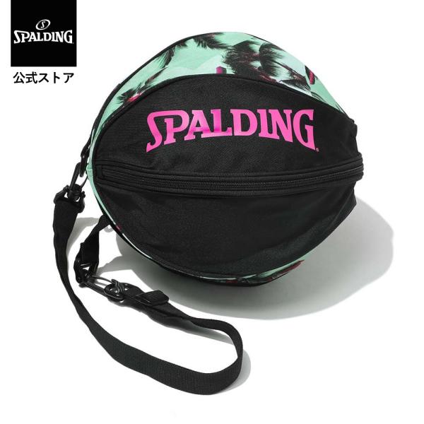 他サイト： SPALDING スポルディング 公式 ボールバッグ パームツリー 49-001PA バスケットボール スポーツ ボール入れ 5号 6号 7号 ショルダー 1球入れ ボールケースの商品画像