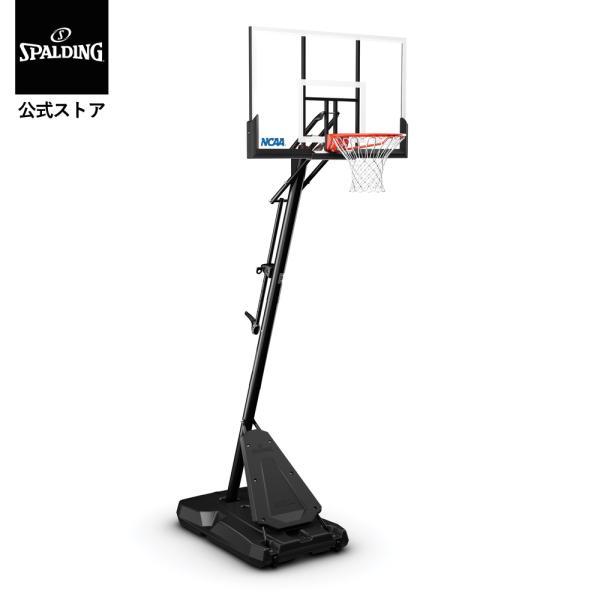 SPALDING スポルディング バスケットボール用 ゴール 50インチ NCAA エグザクトハイト アクリルポータブル E6A994 メーカー直送 spalding_e6a994