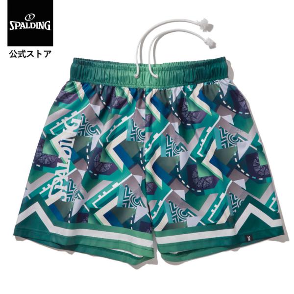 SPALDING（スポルディング） 公式 布帛ショーツ ジオメトリック
