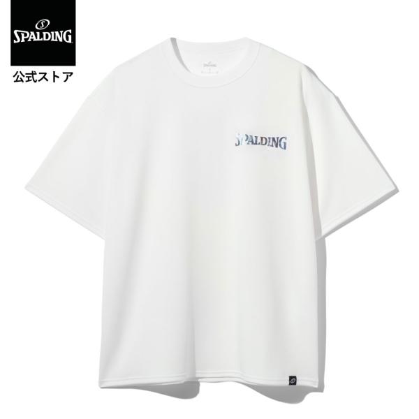スポルディング 公式 Tシャツ ホログラム ワードマーク SMT26115 吸水速乾 UVカット バスケットボール バレーボール