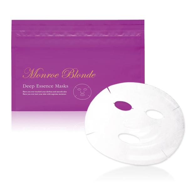 【商品概要】?濃密エッセンスで美しい肌へ導く高保湿ディープエッセンスマスク。?110種類の美容成分配合?1袋あたり350mlの美容液?ノンシリコン、無鉱物油、ノンパラベン、合成香料不使用、合成着色料不使用?【使用方法】１.洗顔後、袋からマス...