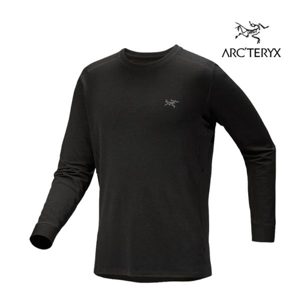 ARC'TERYX アークテリクス ロー メリノウール クルーネック RHO MERINO WOOL CREW NECK BLACK X000007480