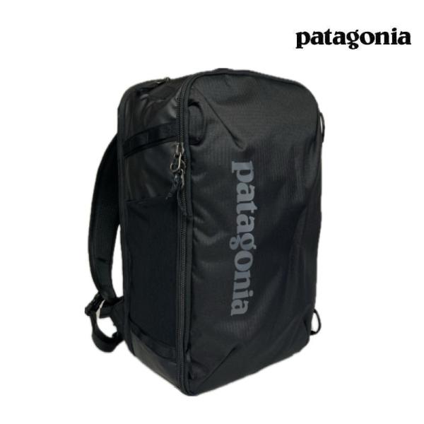PATAGONIA パタゴニア ブラックホール ミニ MLC 30L BLACK HOLE MINI MLC 30L BOB BLACK W/BLACK 49266 ダッフル ボストン バッグ バックパック ショルダー 3WAY