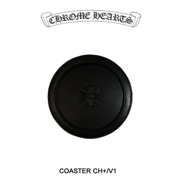 CHROME HEARTS クロムハーツ COASTER CH+/V1 コースター BLACK (A