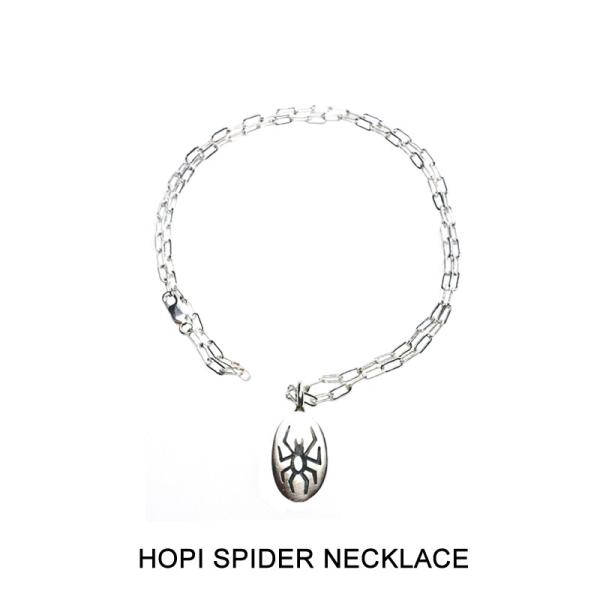 ホピ族/HOPI ネックレス（チョーカー） HOPI ホピ インディアン SPIDER OVERLAY NECKLACE ネックレス