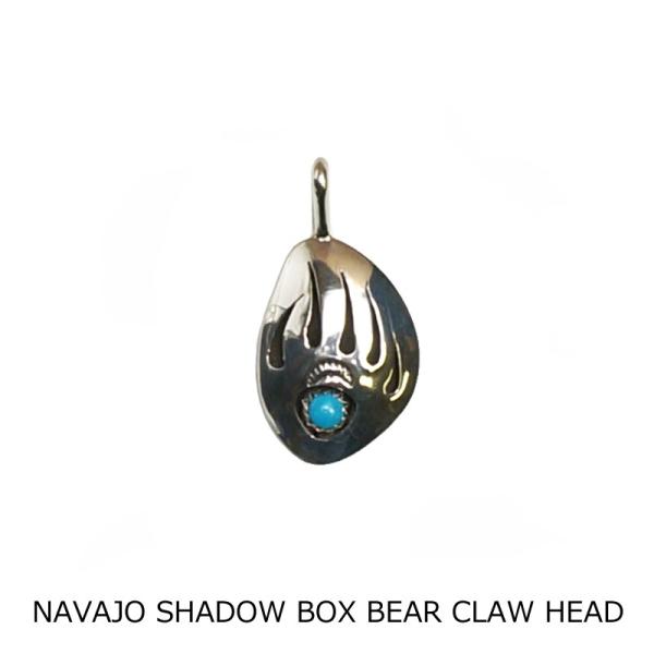 NAVAJO ナバホ インディアン SHADOW BOX BEAR CLAW HEAD シャドウ