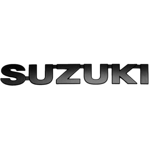 【14時までのご注文で当日発送】マットブラック ジムニー(JB64W,JB74W) SUZUKIエンブレム リア用