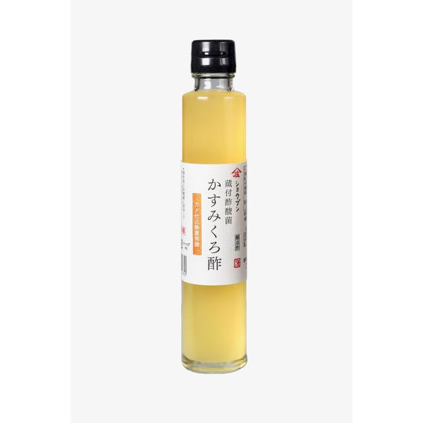 【14時までのご注文で当日発送】庄分酢 蔵付酢酸菌 かすみくろ酢 200ml くろ酢 大容量 にごり酢 酢酸菌