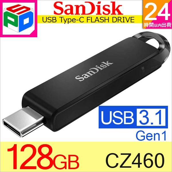USB[ 128GB SanDisk TfBXN USB3.1 Type-C Gen1 Ultra XCh R:150MB/s 䂤pPbg sAi