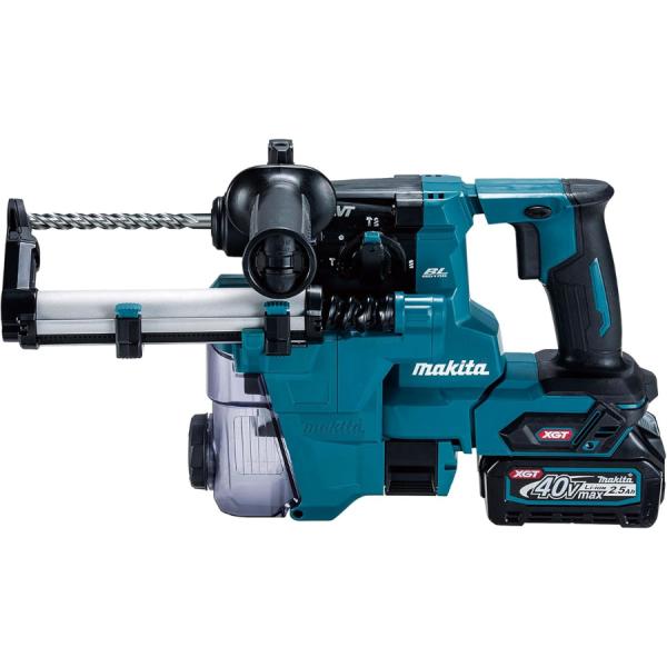 マキタ HR010GRDXV ハンマドリル 中古美品 集じんシステム付 フルセット バッテリ40V 2.5Ah二個/充電器 【ハンズクラフト宜野湾店】 マキタ（makita） HR010GRDX 20mm 充電式ハンマードリル 40V