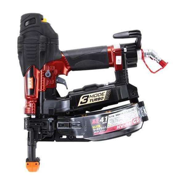 マックス 高圧ターボドライバ HV-R41G5-R マイスターレッド 赤 マックス 高圧ターボドライバ HV-R41G5-R マイスターレッド 赤
