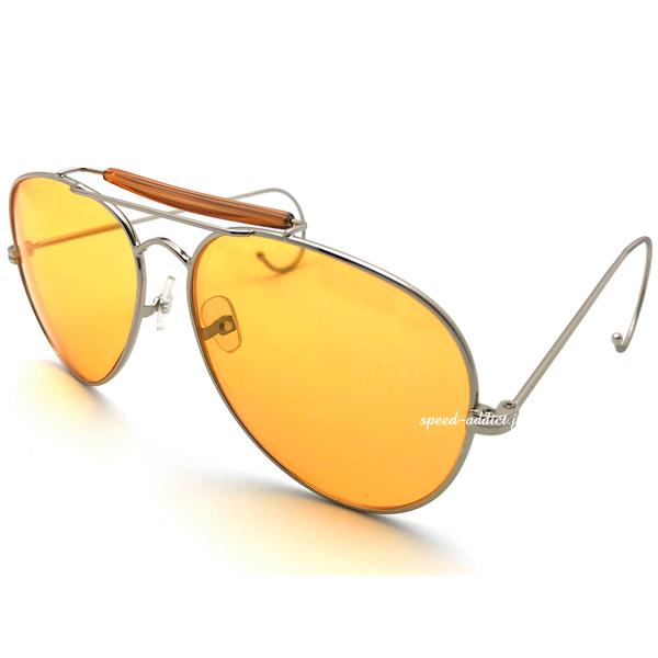U.S. AIR FORCE PILOT TEARDROP SUNGLASS YELLOW/USエアフォース U.S. AIR FORCE PILOT TEARDROP SUNGLASS YELLOW/USエアフォース