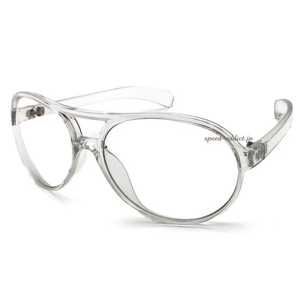 セルフレーム SEMI AUTO TEARDROP SUNGLASS CLEAR × CLEAR セルフレーム SEMI AUTO TEARDROP SUNGLASS CLEAR × CLEAR