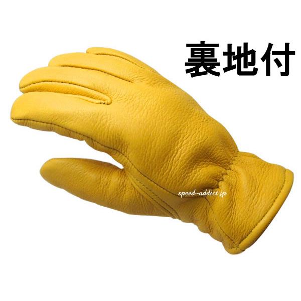 チャーチルグローブ ガントレット ゴールド イエロー 防水 裏地有 バイク CHURCHILL（チャーチル） CHURCHILL GLOVE 裏地付 GOLD/チャーチル