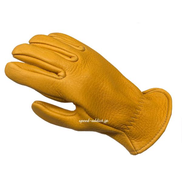 SULLIVAN GLOVE ELK ROPER GOLD/サリバングローブ金ゴールド裏地なし  