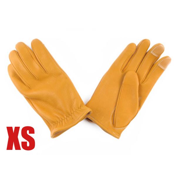 GMG DEER SKIN GLOVE ショートリスト GMG-07 GOLD XS/鹿革グローブ