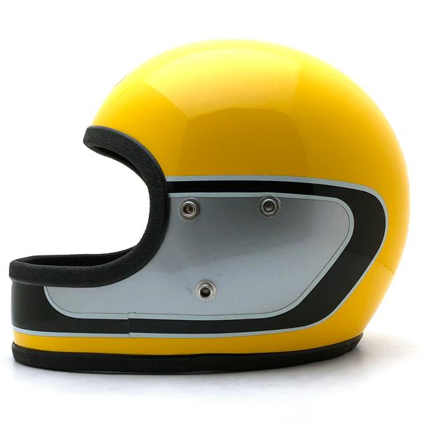 BUCO 送料無料 Dead Stock 新品 箱付 FULLFACE YELLOW × SILVER 56cm 
