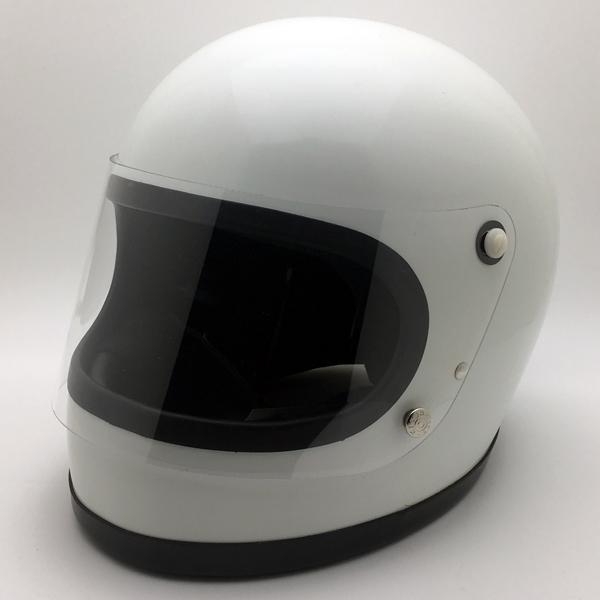 ショウエイ　s-12 フルフェイス　当時物 SHOEI 送料無料 Dead Stock 新品 箱付 BHVシールド付 S-12 WHITE