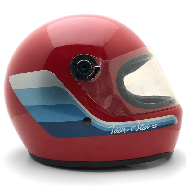 送料無料 純正シールド付 BELL TOURSTAR II RED 58cm/ベルツアースター