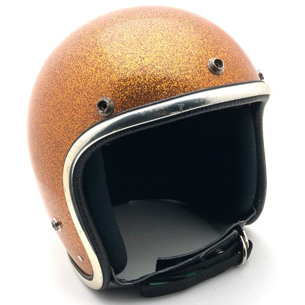 アーサーフルマージェットヘルメット！AF20ゴールドラメ！ハーレー！チョッパー！ 送料無料 ARTHUR FULMER AF20 GOLD METALFLAKE 62cm/アーサーフルマー