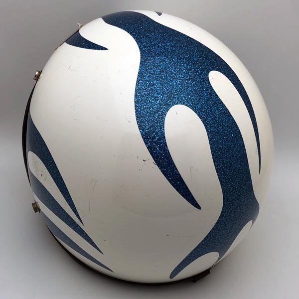 送料無料 Dead Stock 新品 SAFETECH FLAMES WHITE×BLUE 59cm/nosセーフ 