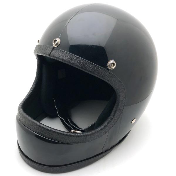送料無料 FULLFACE BLACK 58cm/フルフェイスブラックビンテージ 