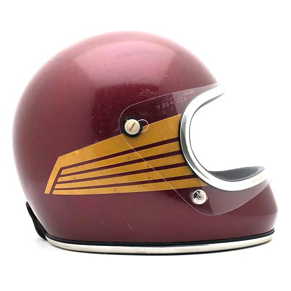送料無料 BHVクリアシールド付 ARTHUR FULMER AF50 FALCON BURGUNDY