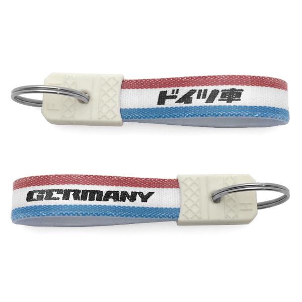 昭和レトロ ドイツ車 キーホルダー TRICOLORE/germanyフォルクスワーゲンビートルゴルフbmwメルセデスベンツamgアルピナb3アウディsmartcar