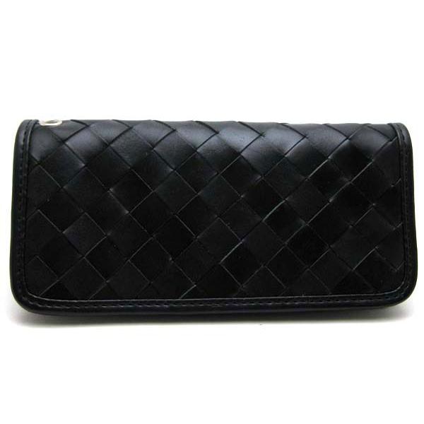 CHECKER LONG WALLET BLACK/ライダースウォレットバイカー