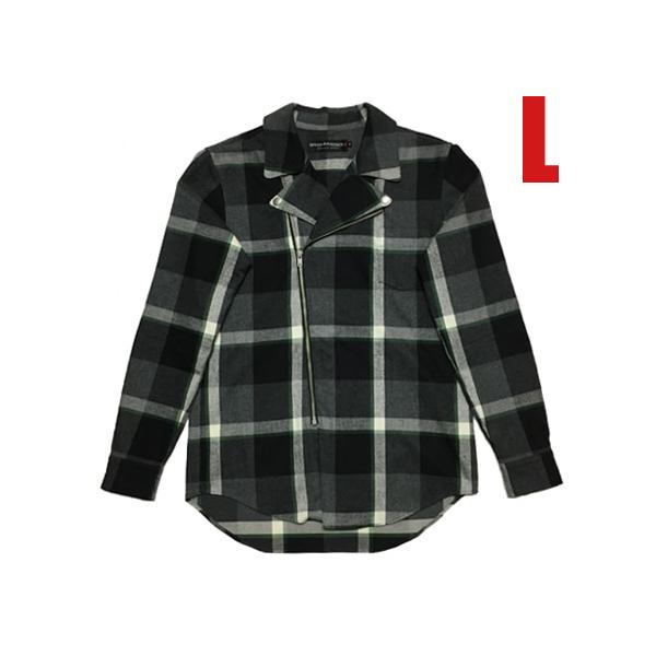RIDERS FLANNEL SHIRT GRAY CHECK L/ヴィンテージダブル RIDERS FLANNEL SHIRT GRAY CHECK L/ヴィンテージダブル