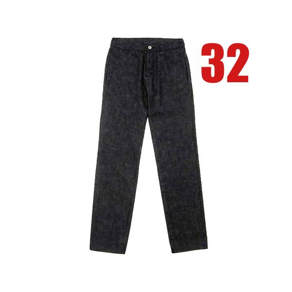 左綾 BLACK ステッチレス JEANS 32/leeリーデニムヴィンテージジーンズ