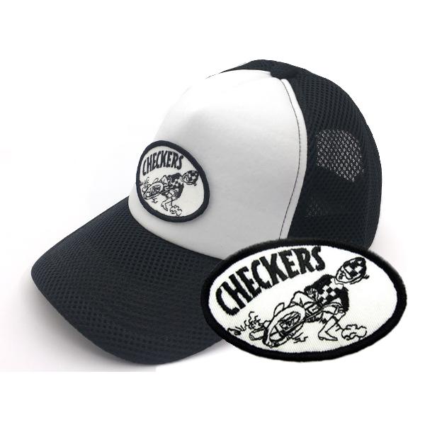 メッシュキャップ CHECKERS/チェッカーズ帽子アメカジバイカーウェア
