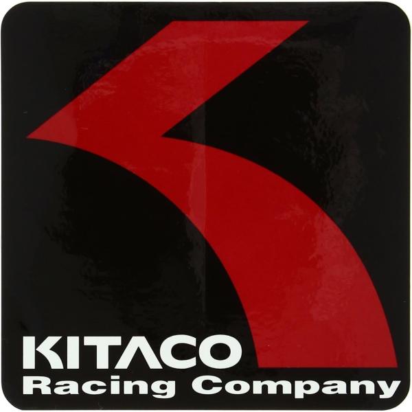 KITACO キタコ 000-0001201 オリジナルステッカー(KITACO ロゴ) 四角タイプ(B) 100×100