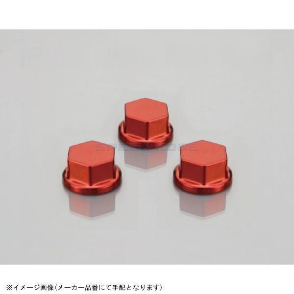 KITACO キタコ 0900-000-80012 ボルトカバー 対辺12mm用(レッド)/3ヶ