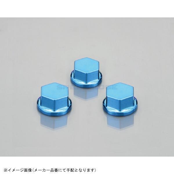 KITACO キタコ 0900-000-80013 ボルトカバー 対辺12mm用(ブルー)/3ヶ