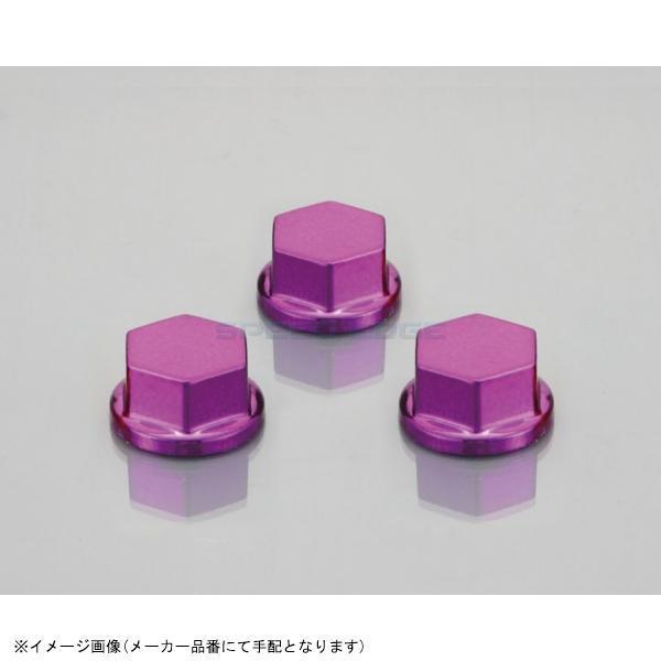 KITACO キタコ 0900-000-80025 ボルトカバー 対辺14mm用(パープル)/3ヶ