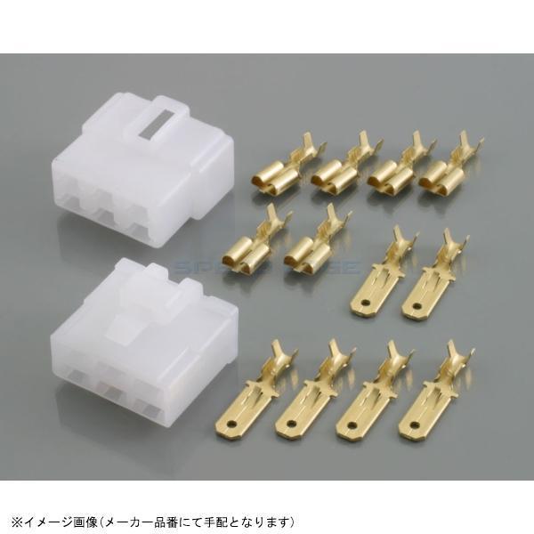 KITACO キタコ 0900-755-02008 コネクターSET 250型タイプ 250型/6極(オス/メス)/1SET