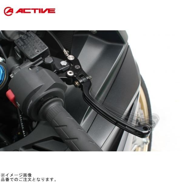 H♡ ハンドル アクティブ アクティブ RS2ビレットレバー ブレーキBLK