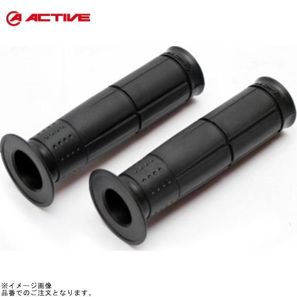 ACTIVE アクティブ 106001BK エラストマー テーパーグリップ 120mm(φ22