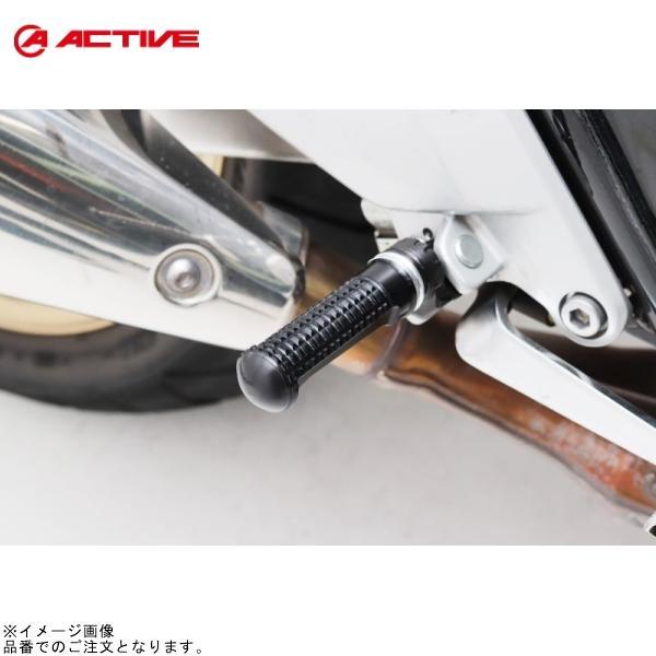 ACTIVE アクティブ 17700001B ステップバー (ライダー側) ブラック